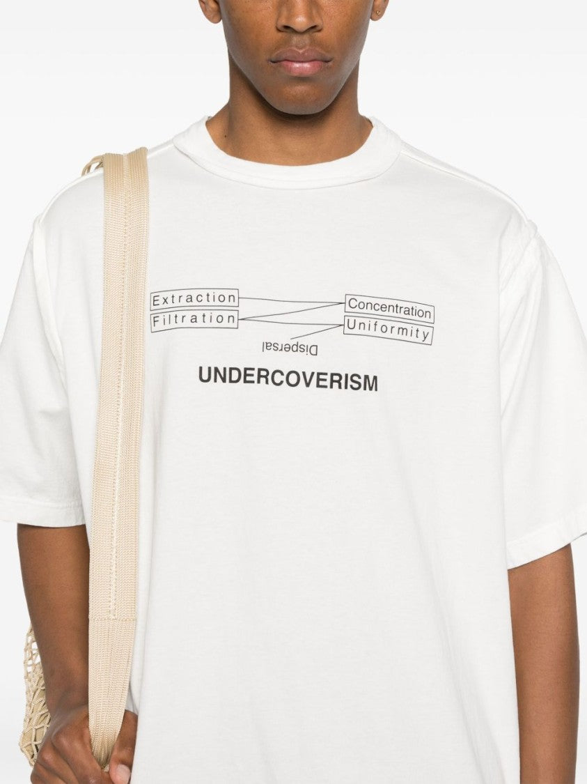 Undercover Relaxed-Fit Graphic Print T-Shirt With Crew Neck