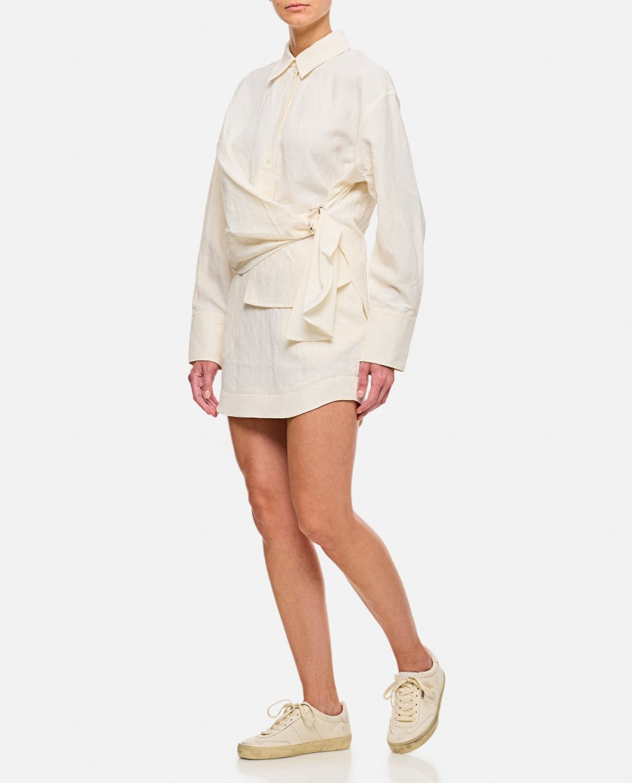J. W. Anderson Curved Hem Mini Skirt