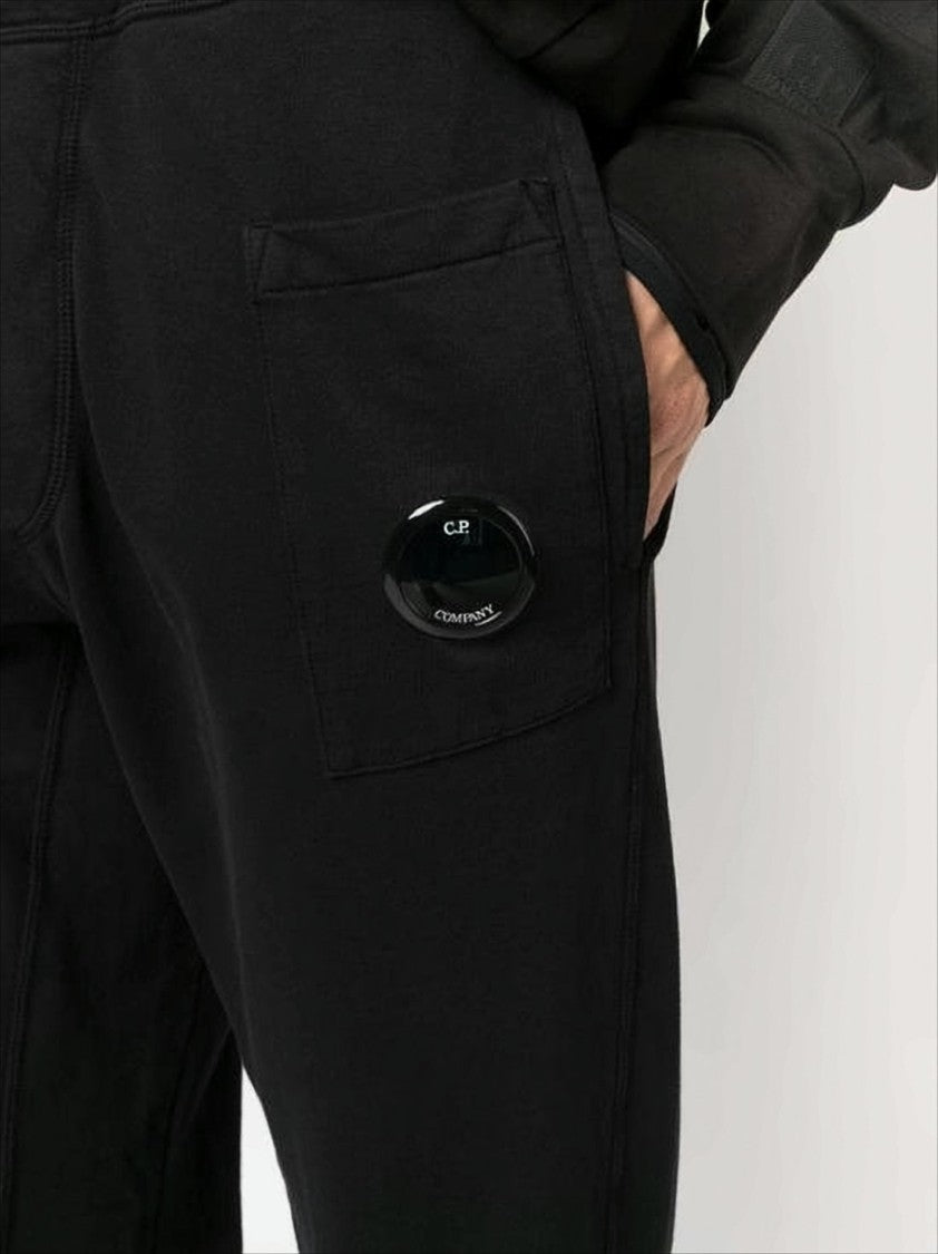 C.P. Company Relaxed-Fit Tapered Jogger Pants With Logo Detail