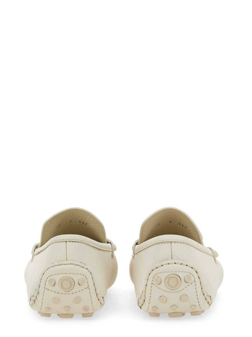 Ferragamo Moccasin With Gancini Ornament