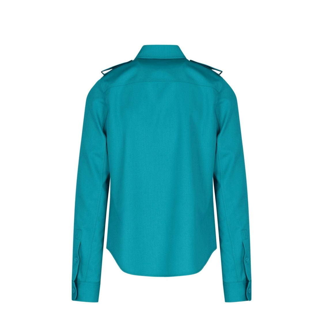 Bottega Veneta Grain De Poudre Wool Shirt