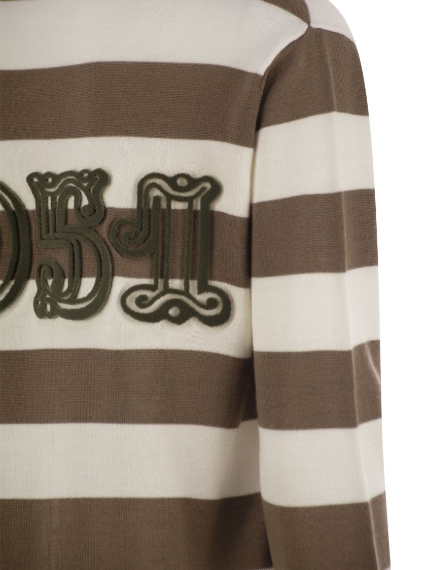 Max Mara Fiemme - Long Striped Wool Cardigan