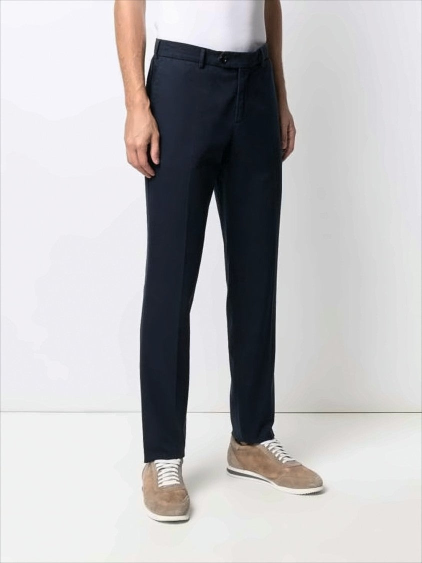 Brunello Cucinelli Mid-Rise Straight Pants With Tailored Silhouette
