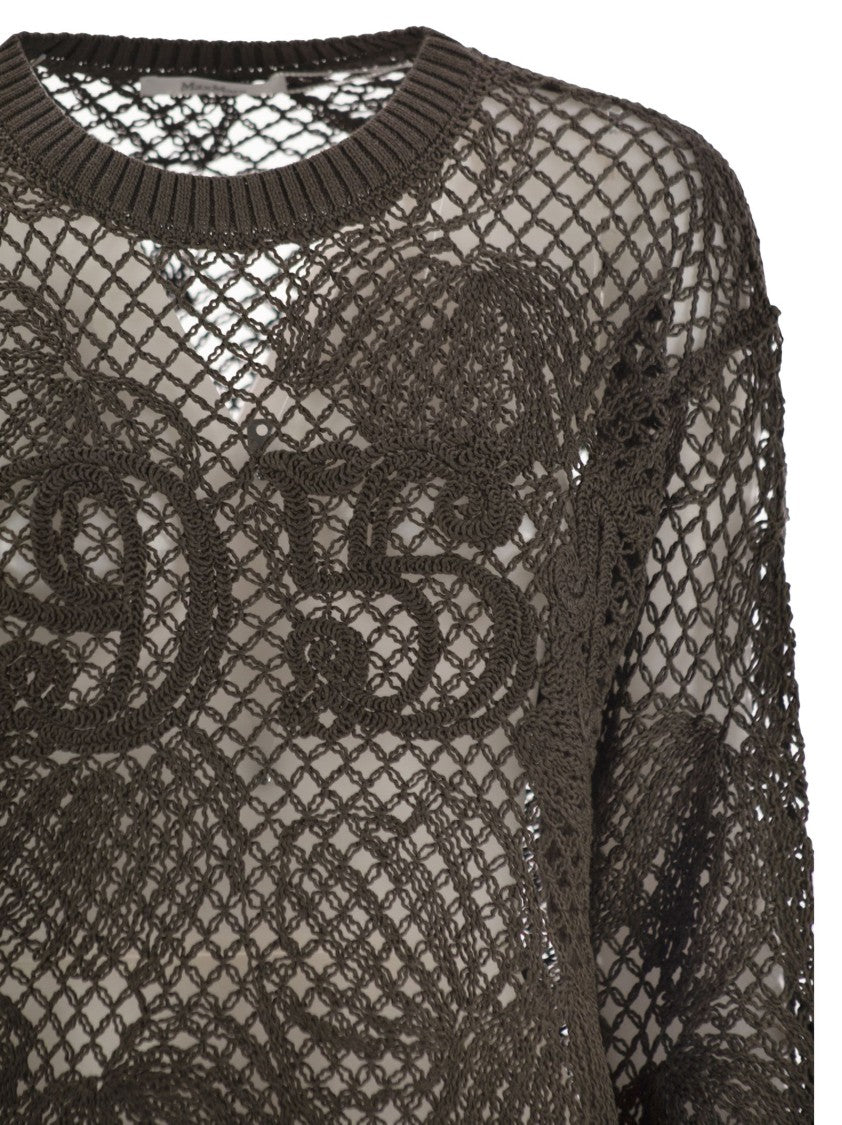 Max Mara Farea - Embroidered Cotton Sweater