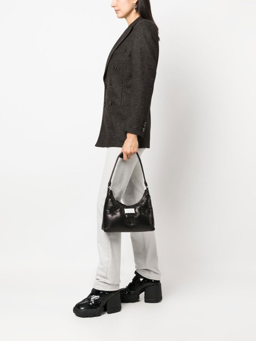 Maison Margiela Soft Padded Shoulder Bag With Zippered Closure