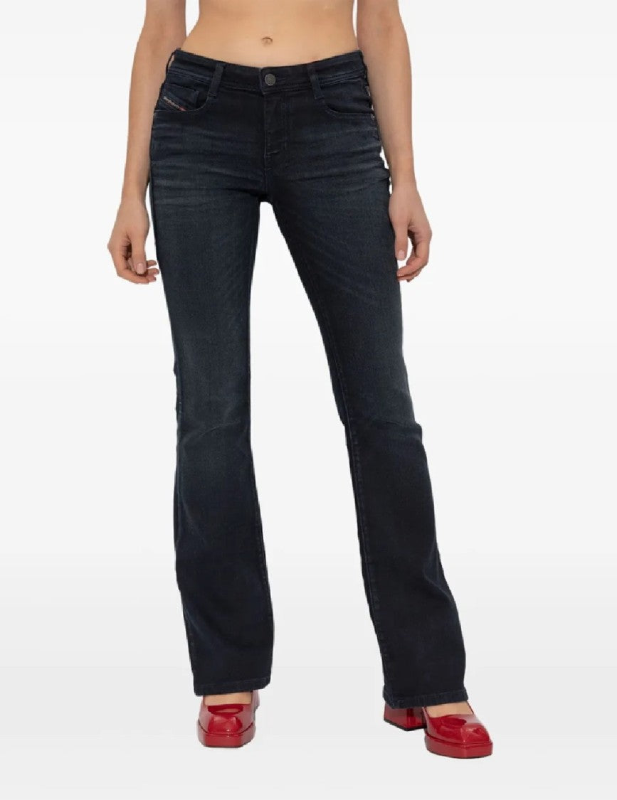 Diesel Flared Jeans With Classic Five-Pocket Design