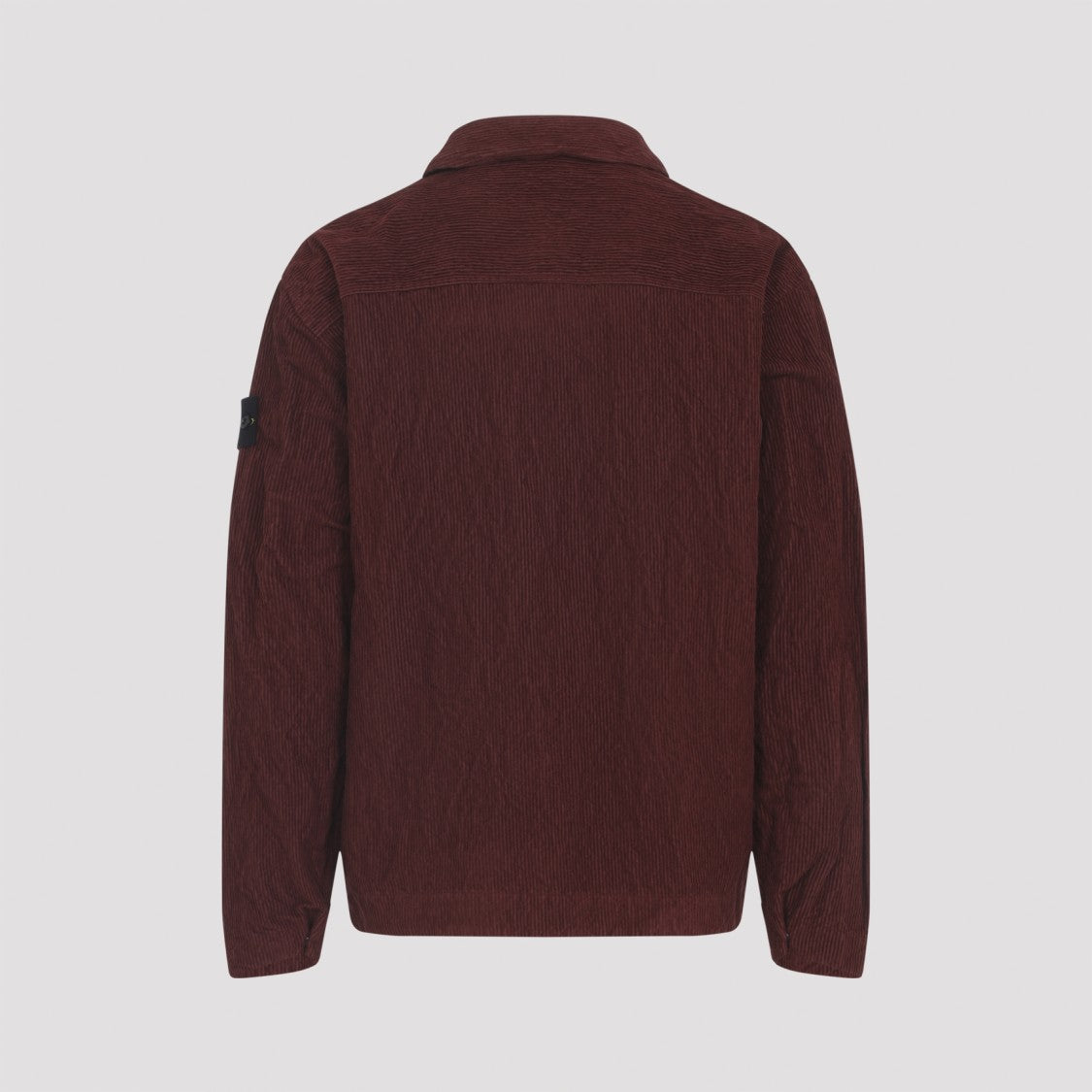 Stone Island Bordeaux Cotton Shirt