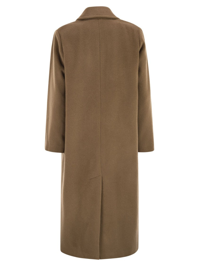 Max Mara Zufolo - Double-Breasted Coat In Wool And Alpaca