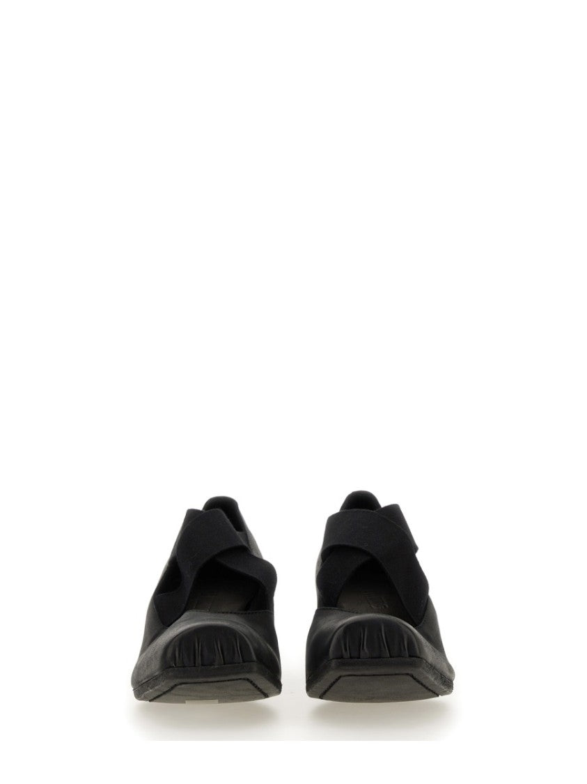 Uma Wang Carbon Fiber Ballerina Shoes With Textured Sole