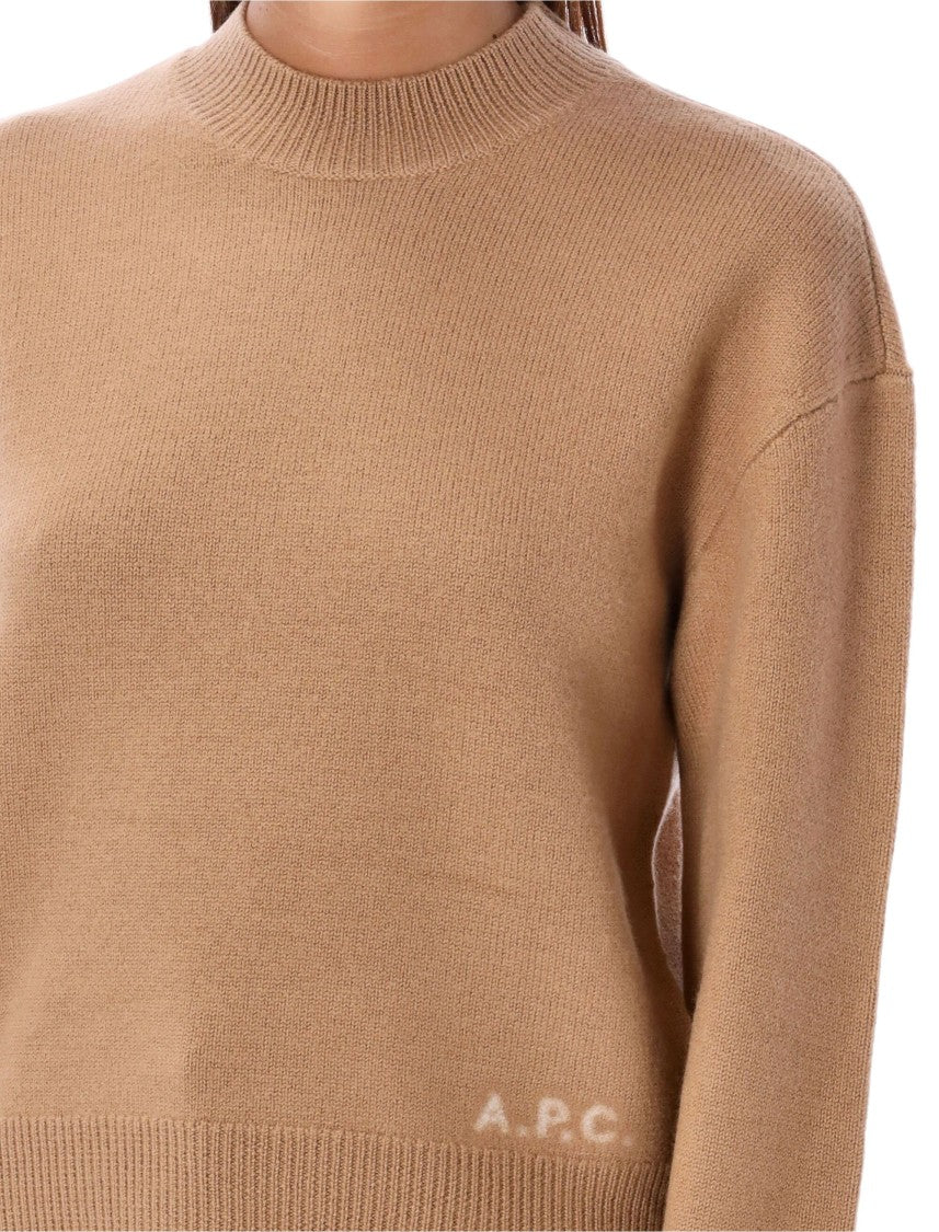 A.P.C. Esther Crew Neck Knit Sweater