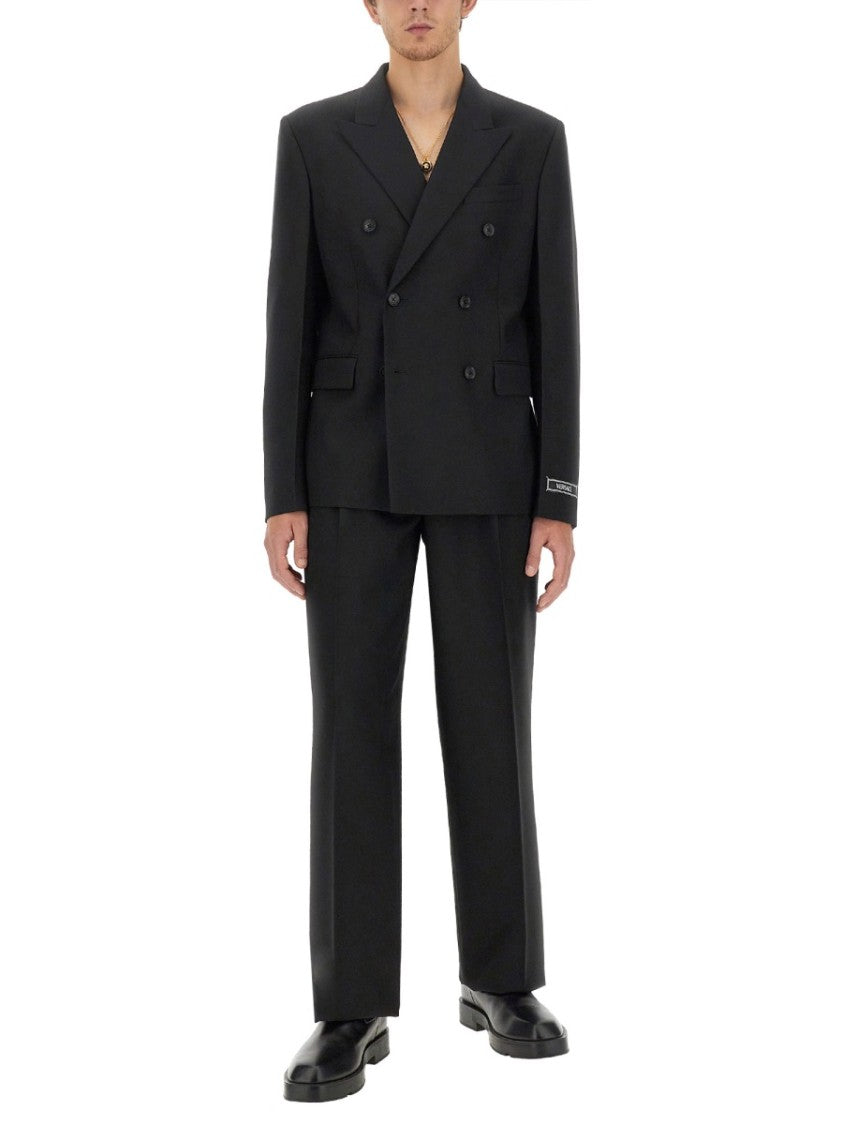 Versace Double-Breasted Blazer