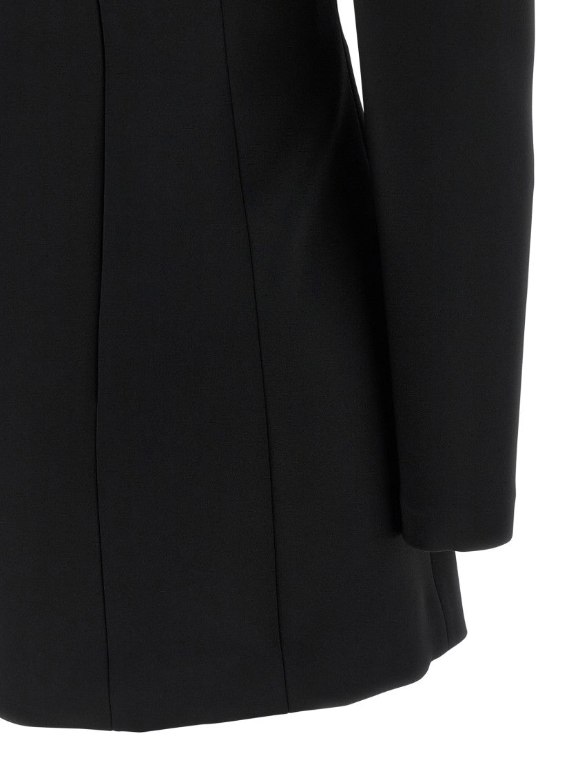 Stella Mccartney Off-The-Shoulder Structured Corset Mini Dress