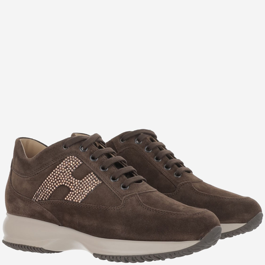 Hogan Suede Interactive Sneakers
