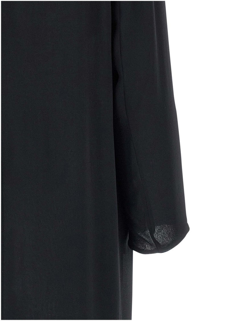 Alberta Ferretti Silk Georgette Coat