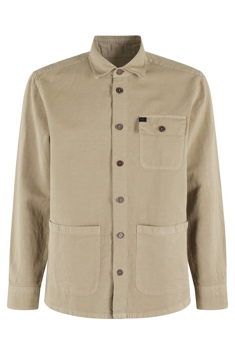 Fay Oversized Pocket Shirt