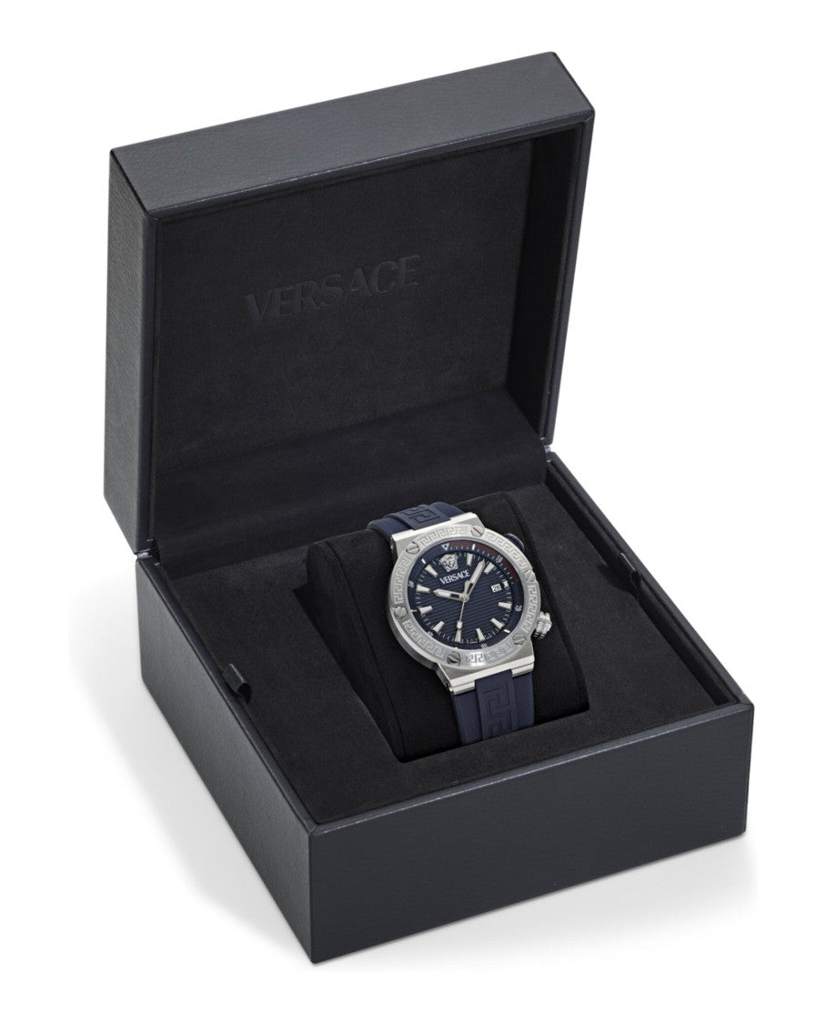 Versace Greca Logo Diver Recycled Pu Strap