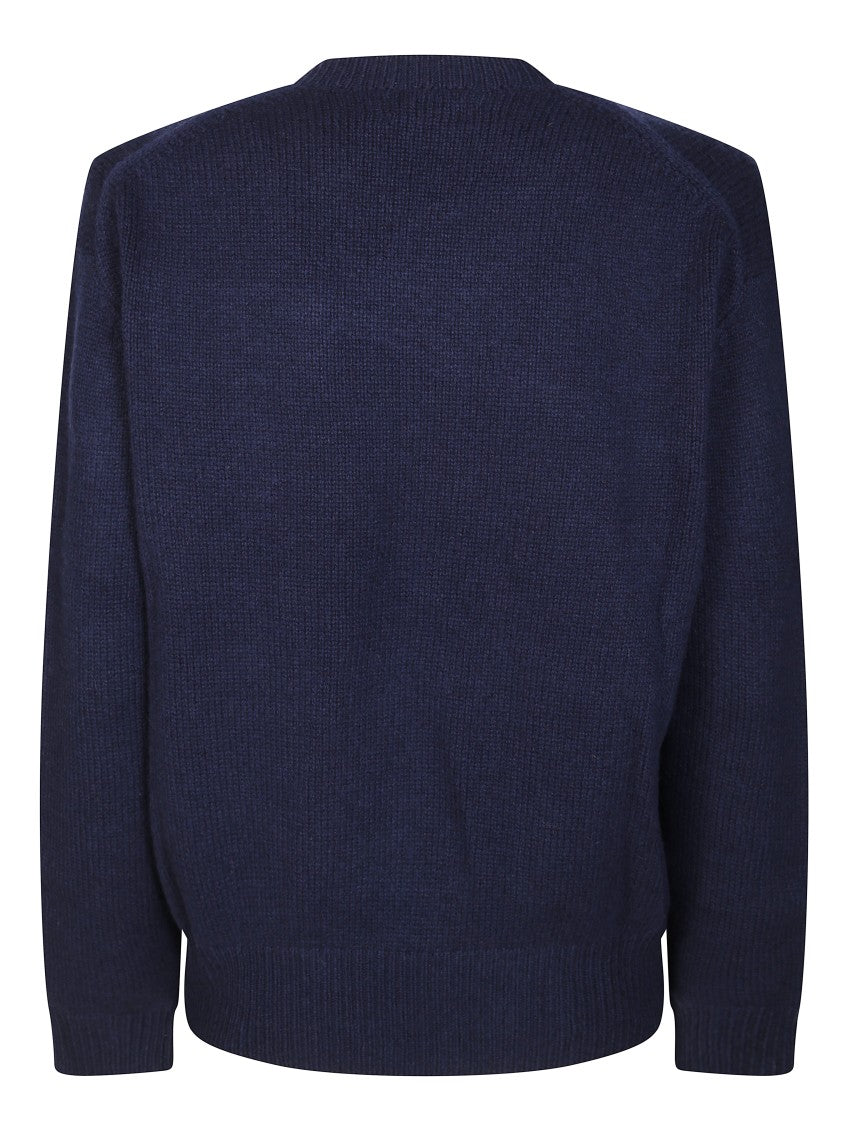 Polo Ralph Lauren Knit Sweater With Teddy Bear Motif