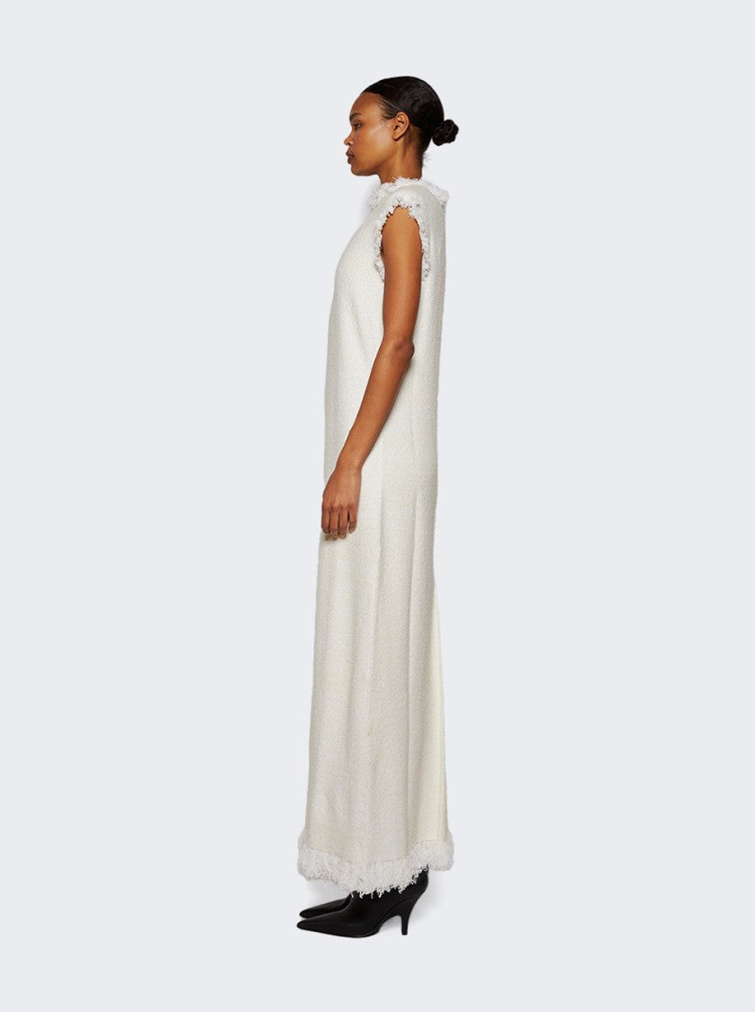 Proenza Schouler Textured Knit Toni Dress Ivory