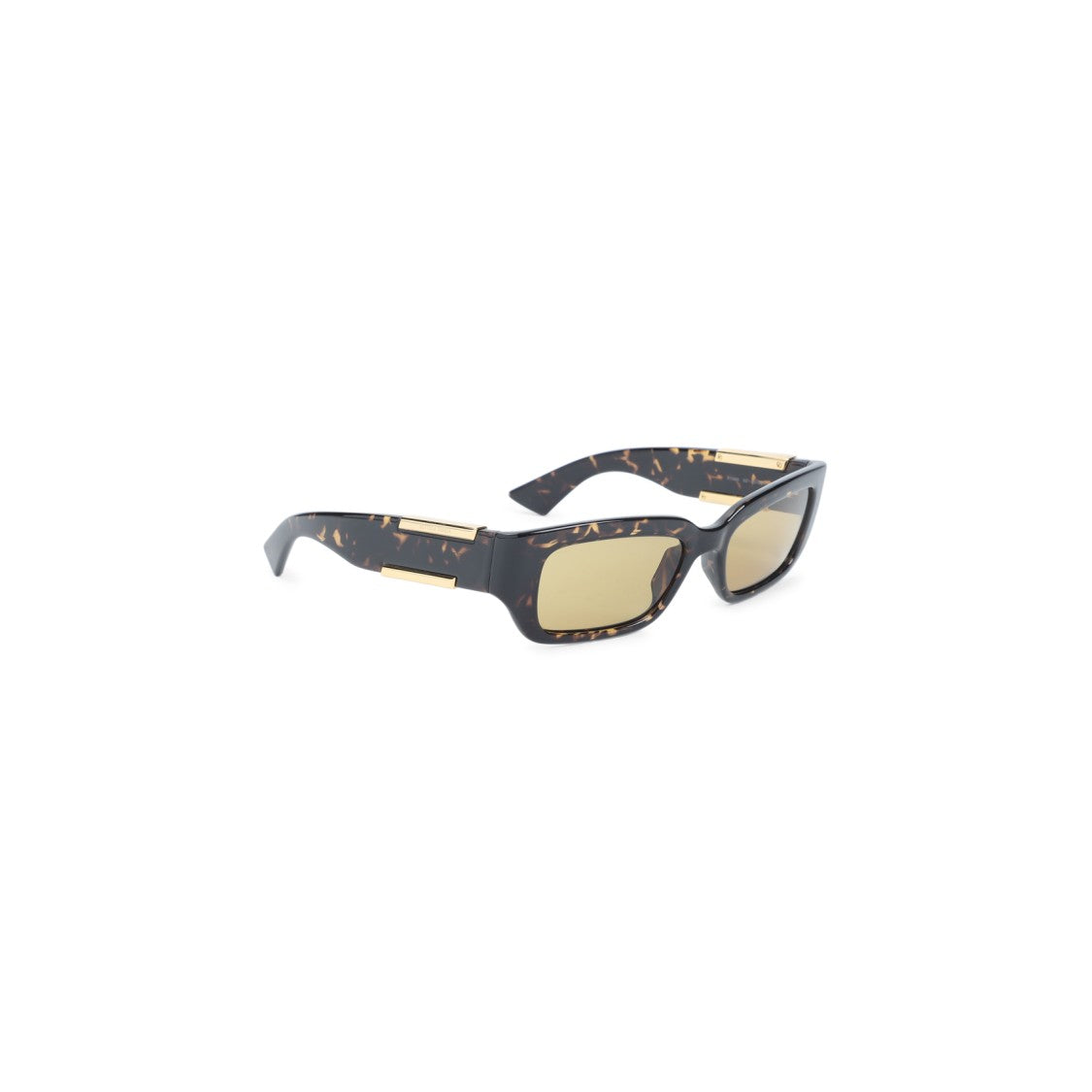 Bottega Veneta Havana Brown Acetate Sunglasses