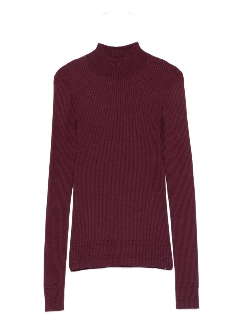 Twin-Set Fitted Ribbed Sweater
