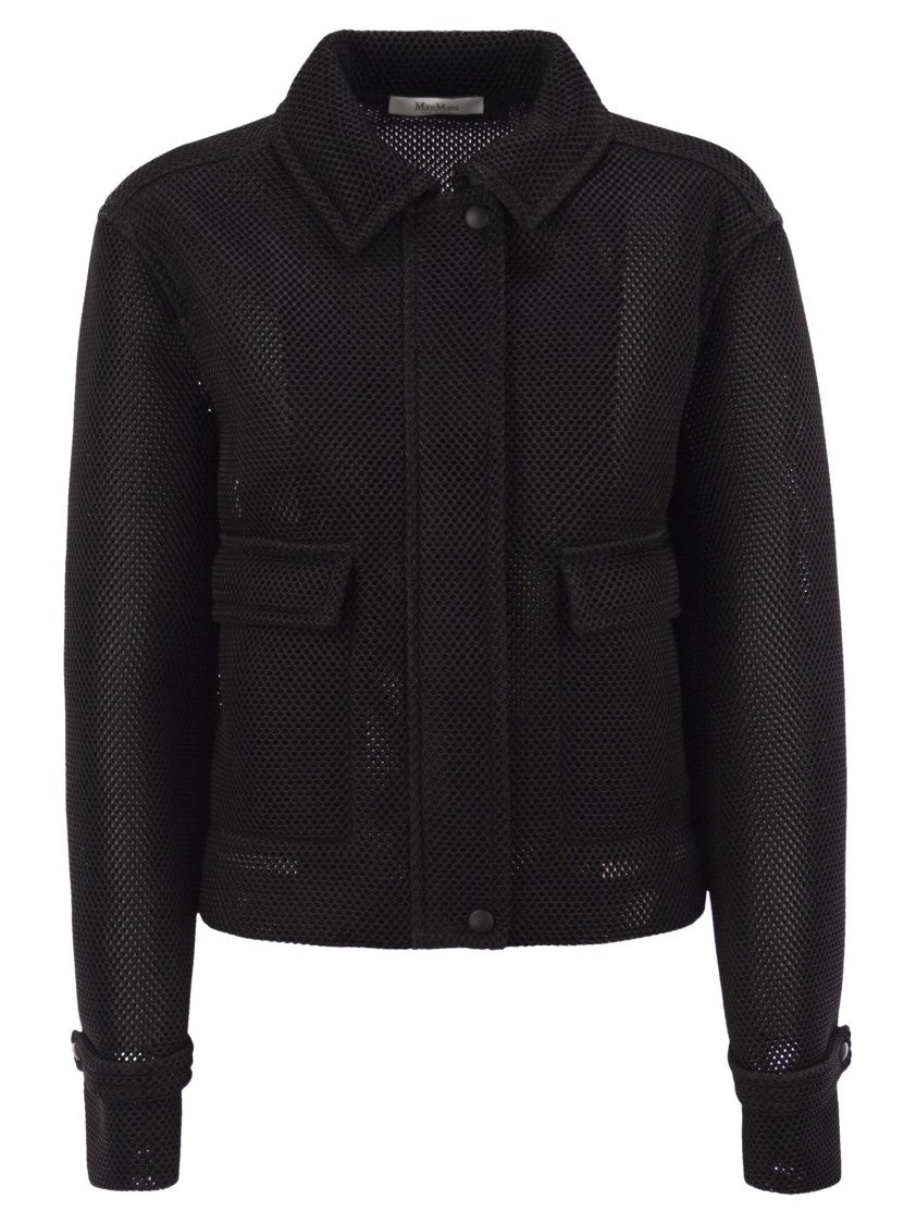 Max Mara Strenna - Technical Mesh Boxy Jacket
