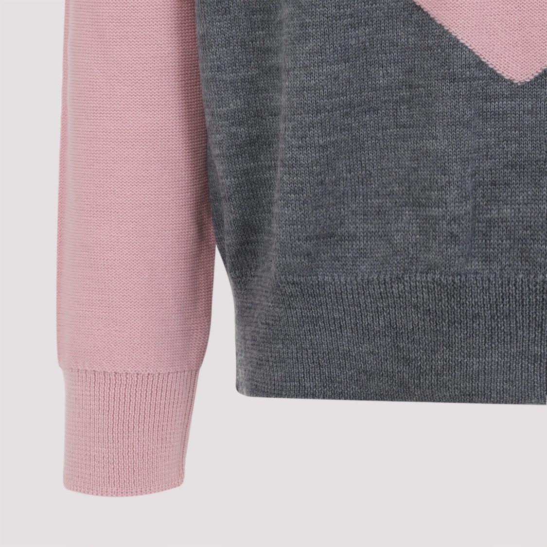 Jil Sander Pink Wool Cn Long Sleeves Jumper