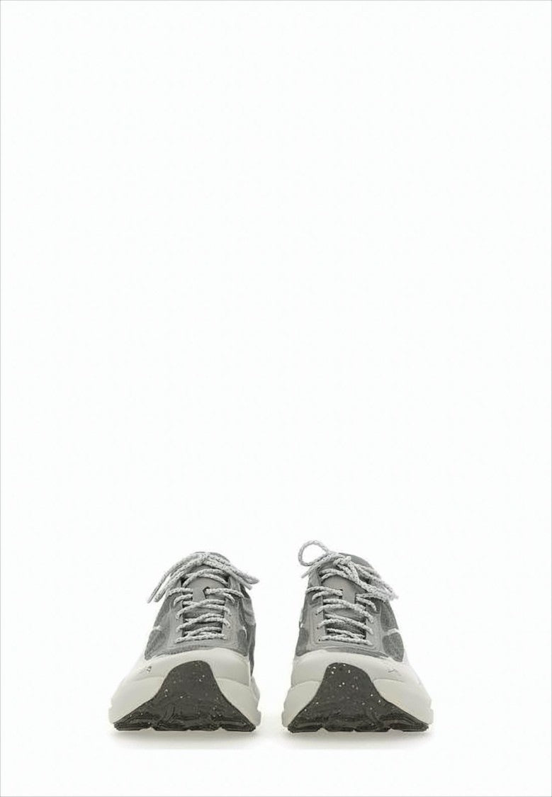 Roa Textured Grey Sneakers With Layered Upper