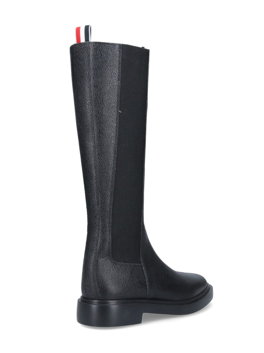 Thom Browne Slip-On Boots – Black