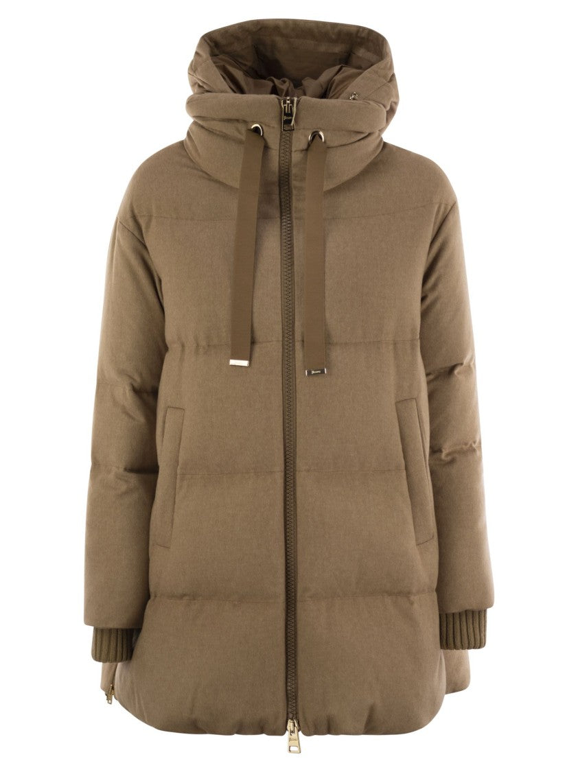 Herno Silk And Cashmere Down Jacket
