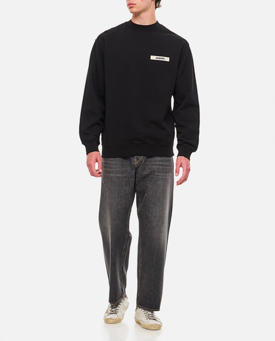 Jacquemus Crewneck Sweatshirt With Subtle Logo Detailing