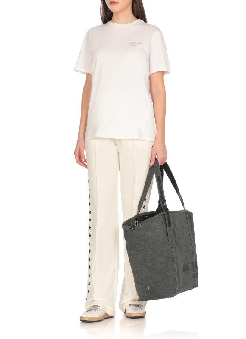 Golden Goose Pants With Logo