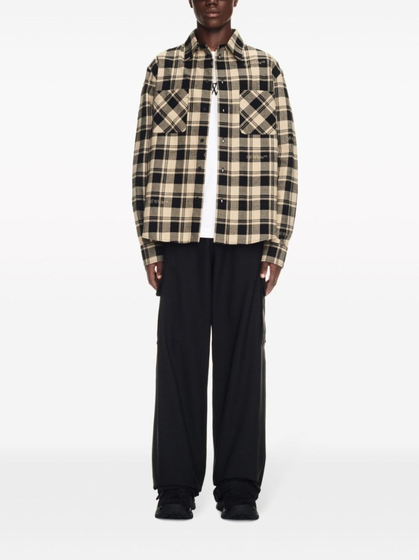 Off-White Shirt With Logo