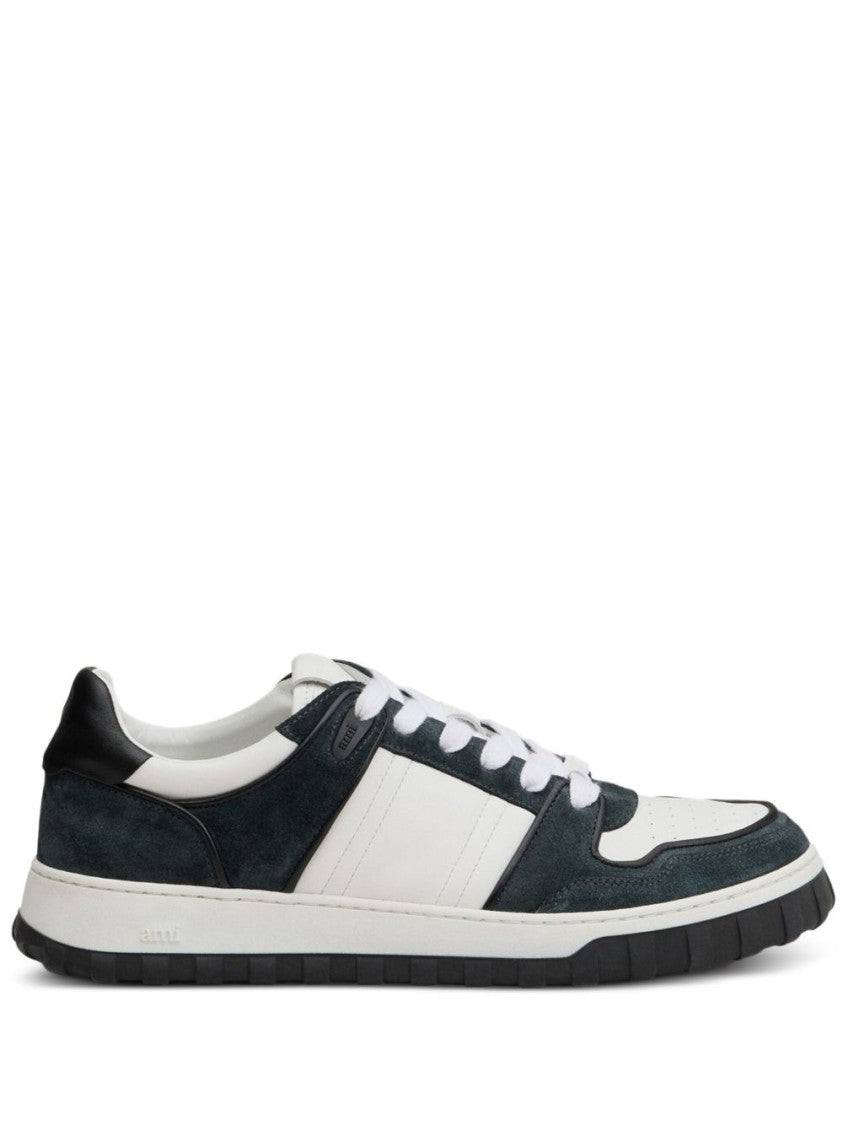 Ami Black Leather Sneakers