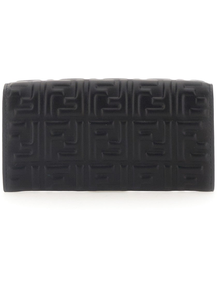 Fendi Portafoglio Continental Baguette