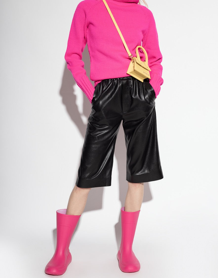 Ferragamo Rainboot Gancini Logo Ankle Boots