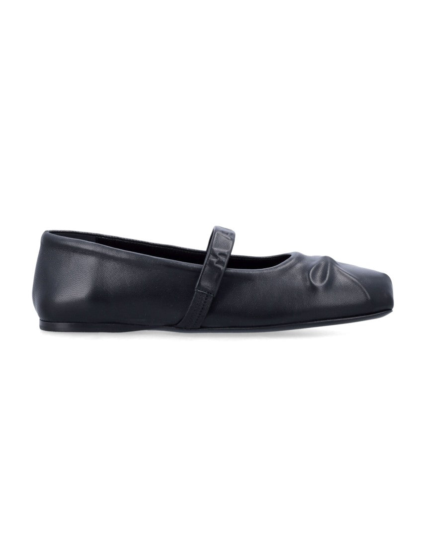 Marni Ribbon Embossed Ballerina