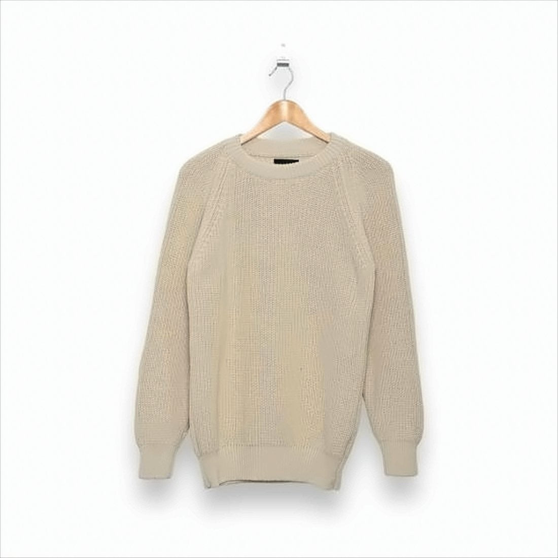 Howlin Textured Pattern Knit Turtleneck Sweater