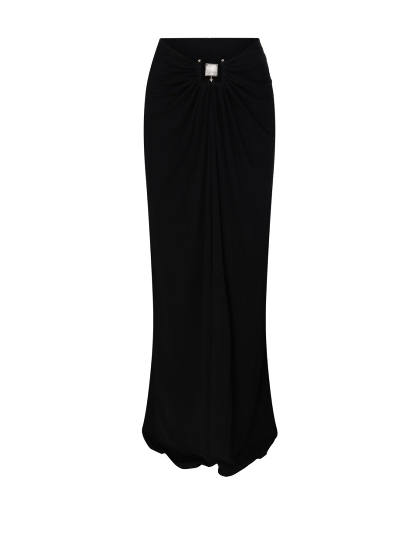 Christopher Esber Bezel Quartz Ruched Skirt