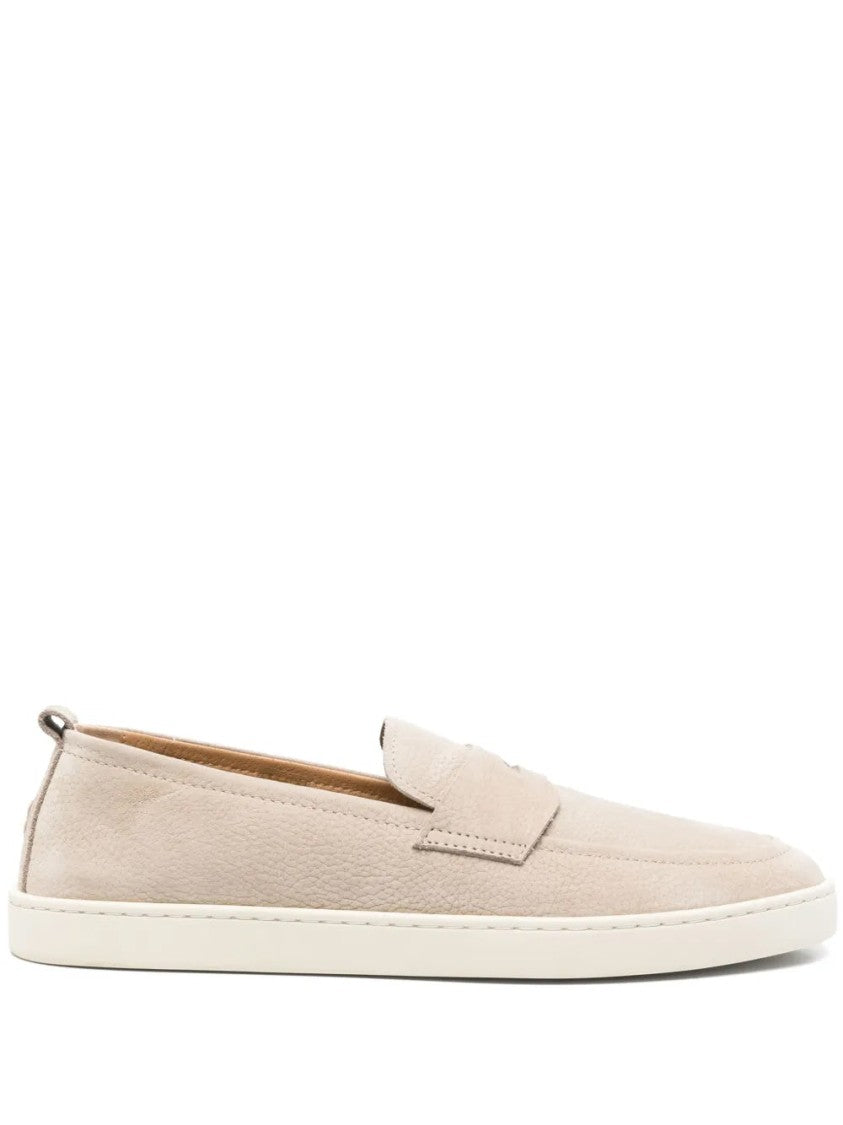 Henderson Beige Loafers With Comfortable Rubber Sole