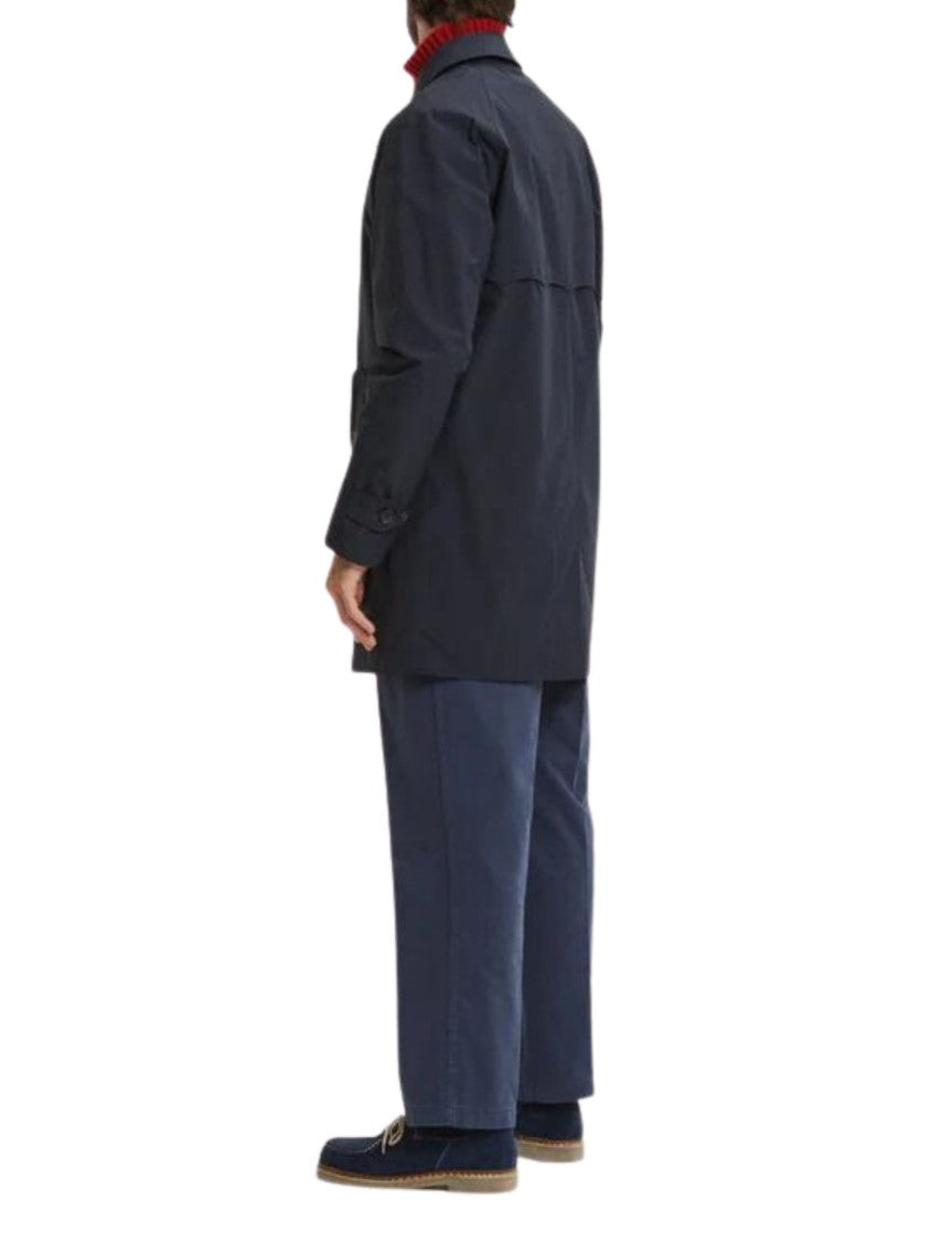 Baracuta Blue Shirt-Style Collar Jacket