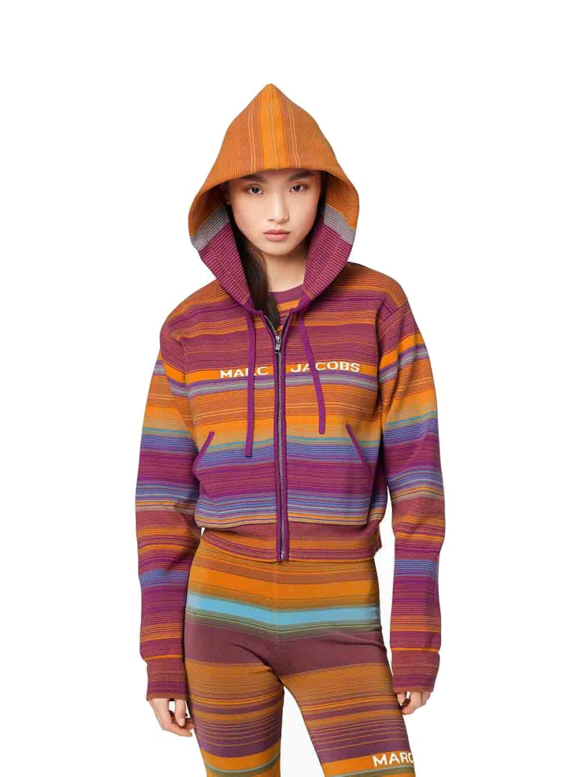 Marc Jacobs Cropped Zip Hoodie