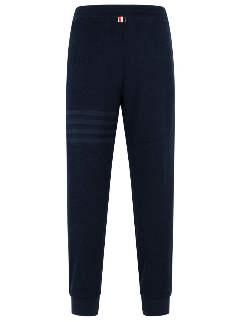Thom Browne Jogger' Navy Cotton Pants