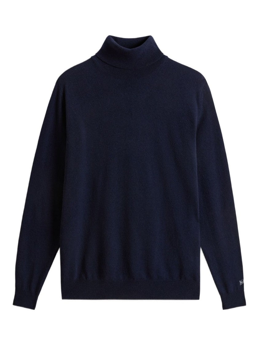 Woolrich Timeless Ribbed Knit Sweater With Comfortable Fit