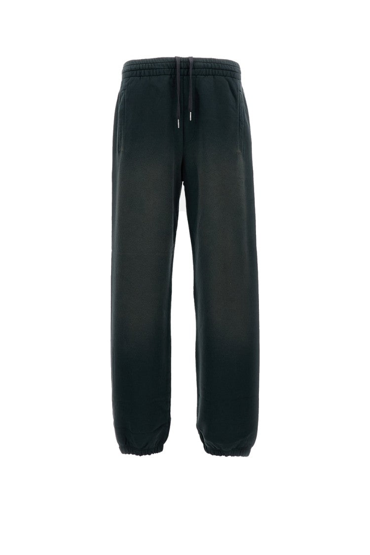Golden Goose Bleached Effect Green Jogging Style Pants