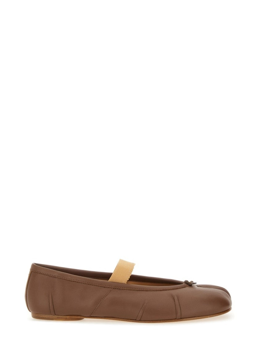 Maison Margiela Tabi Ballerina Flats With Split Toe Design