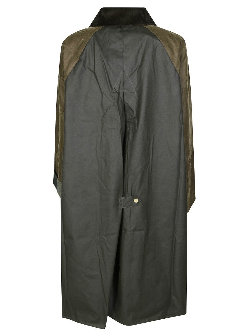 Barbour Waxed Cotton Jacket With Texture