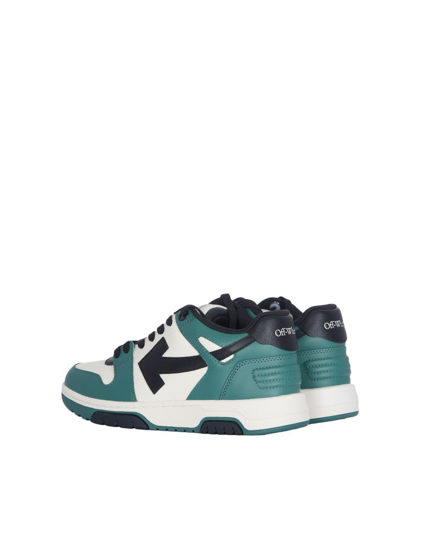 Off-White Out Of Office Green/White/Black Sneakers