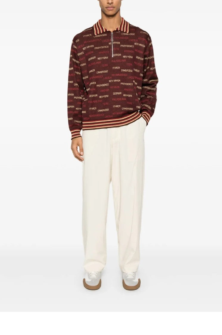 Autry Relaxed-Fit Unisex Pants With Elastic Waistband