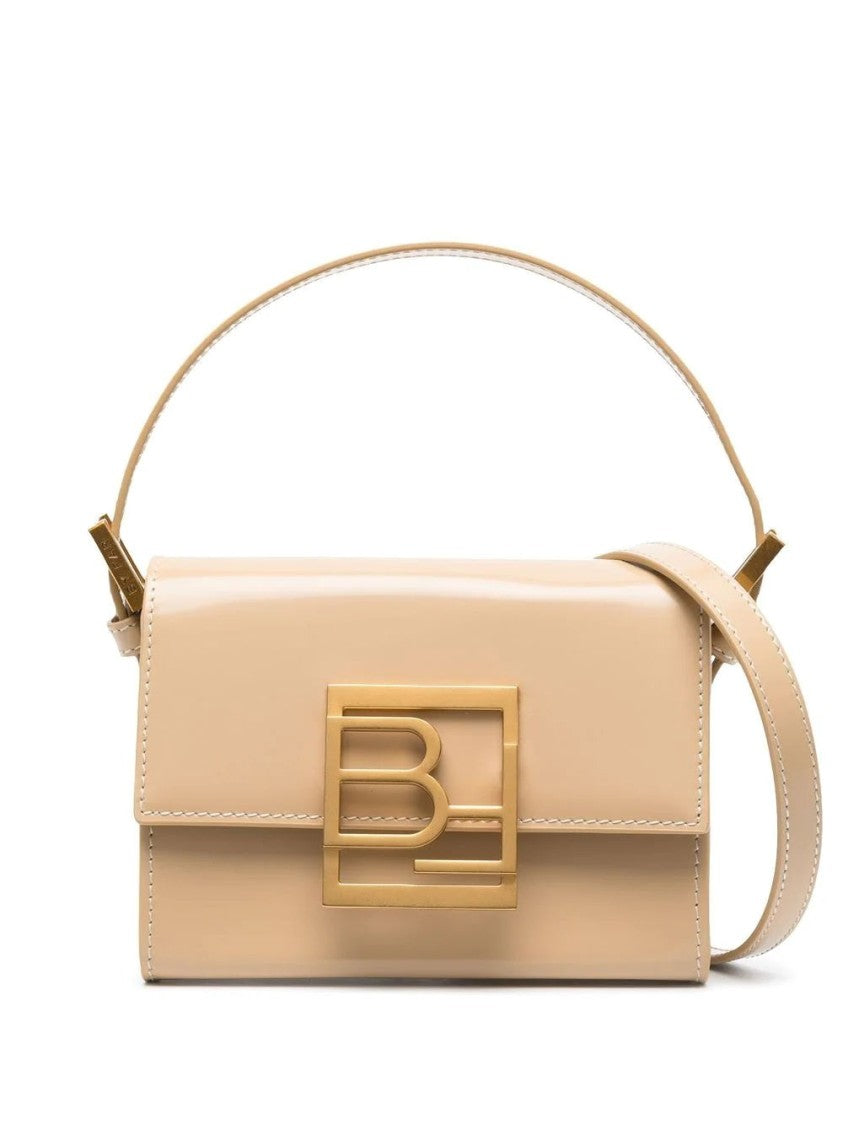 By Far Fran Kraft Leather Handbag