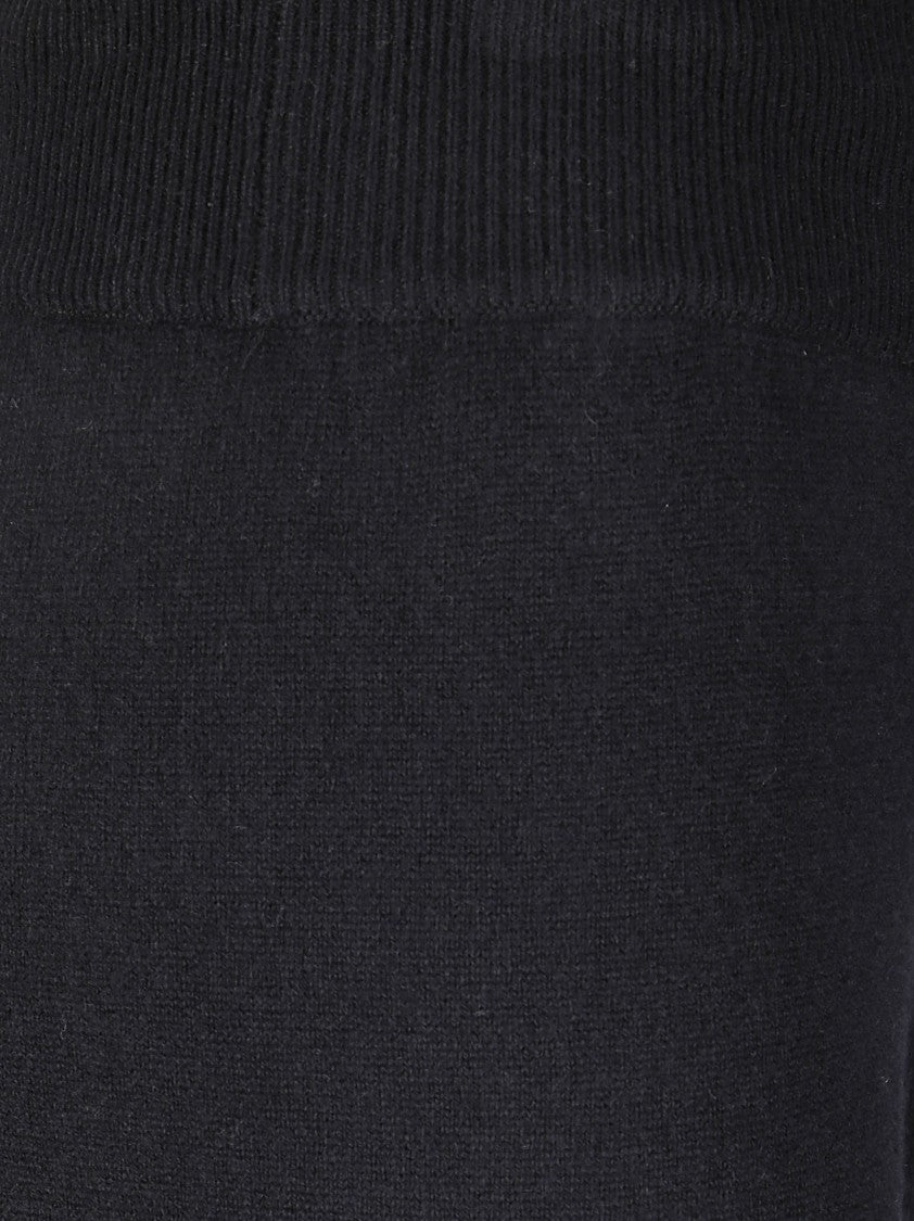 Lisa Yang Soft Cashmere Pants With High Waist And Drawstring